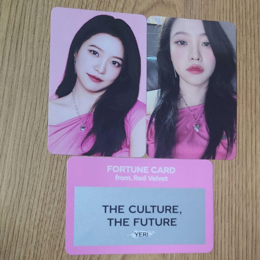 Red velvet Yeri トレカ R to V YERI Red Velvet — R to V 4th Concert Trading Card Photocard
