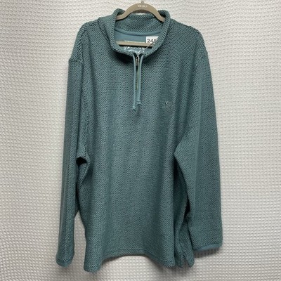 NWT Weird Fish Cruiser Blue 1/4 Zip Macaroni Sweatshirt Sweater Men 4XL India