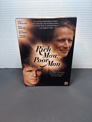 Rich Man, Poor Man: The Complete Collection DVD 9 Disc Set 1976 TV Miniseries 