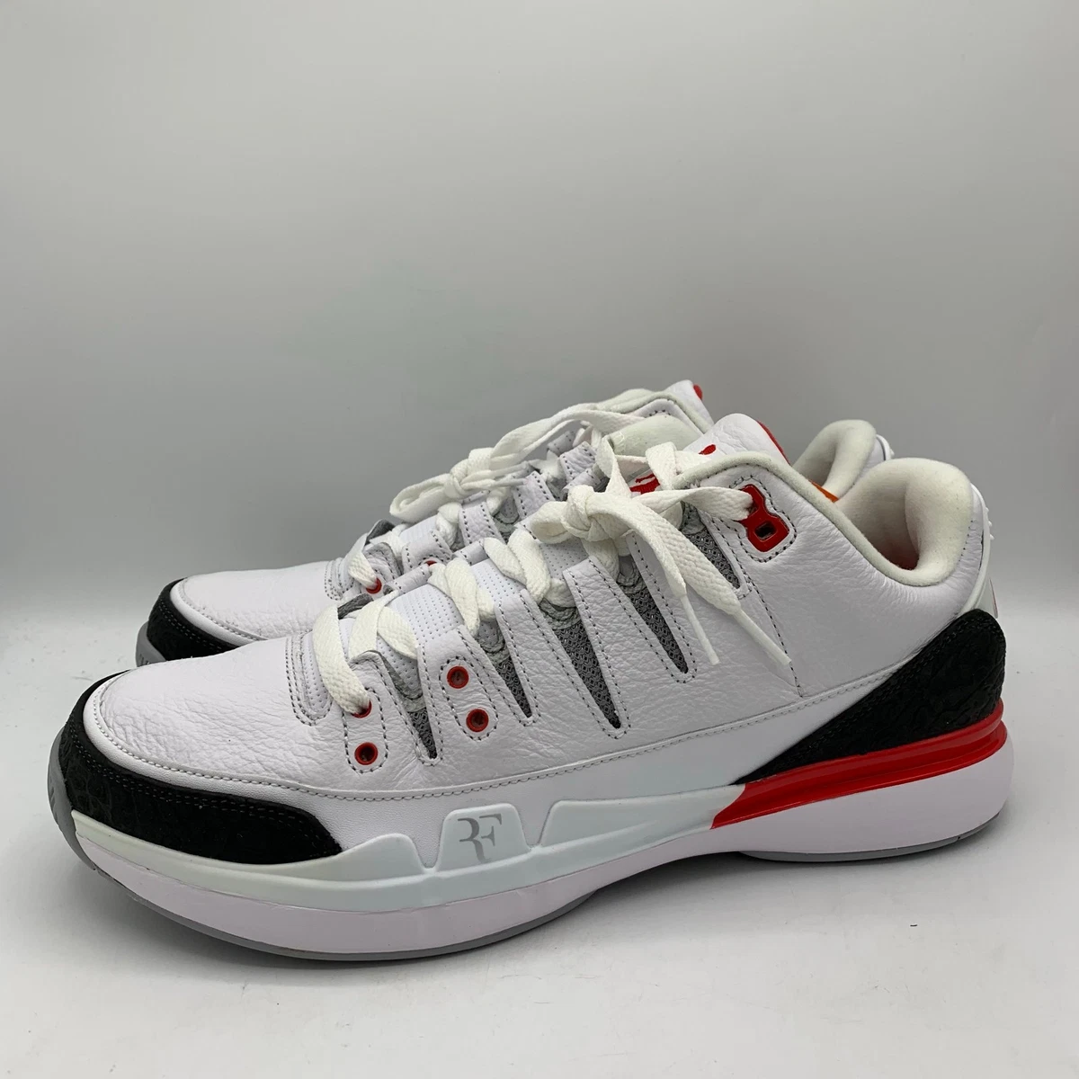 NIKE ZOOM VAPOR RF × AJ3 Preços baixos em Nike Zoom Vapor Tour AJ3 Fire Red | eBay