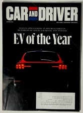Car and Driver July Magazine August 2021 EV of the Year