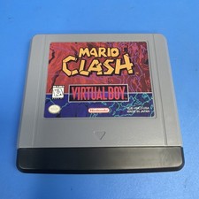Mario Clash Nintendo Virtual Boy 1995 Authentic OEM Tested Working Excellent