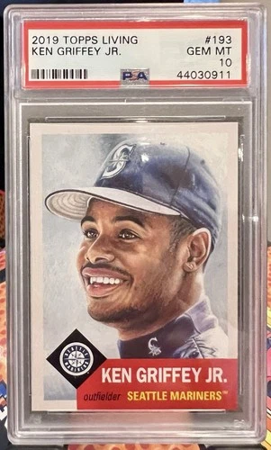 2019 Topps Living Set - Ken Griffey Jr #193 PSA 10 Gem Mint Seattle Mariners HOF