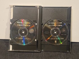 Command & Conquer (Sega Saturn, 1997) CIB Nice Disks