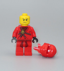 LEGO Kai red The Golden Weapon Ninjago minifigure Ninja 2505 2258 2508 2111