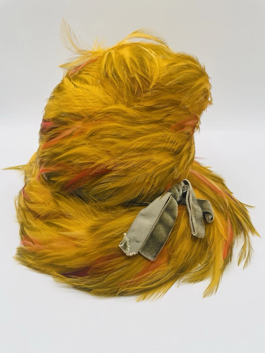 Vintage Union Made the Paris Boutique Yellow Hat Union Made Vintage Hat - Etsy main image 4