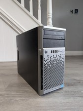 HP ProLiant ML310e Gen8 V2 Intel Xeon E3-1220 8GB RAM TOWER SERVER - 4x 1TB HDDs