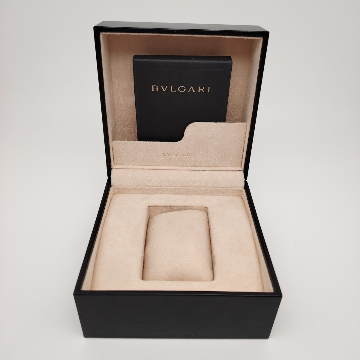 Bvlgari Watch Storage Box with Warranty Card & Manual No  display picture 3