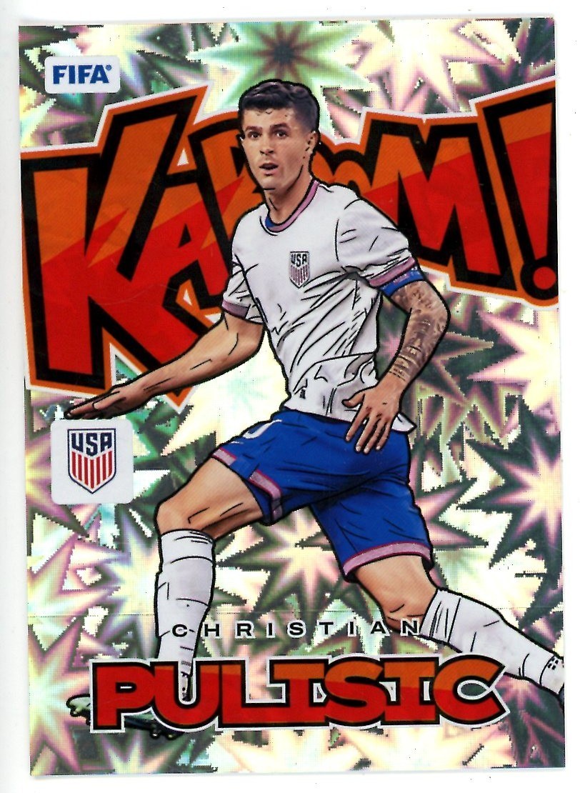 Christian Pulisic 2024-25 Panini Donruss Soccer Kaboom! #3 USA Team SSP CASE HIT