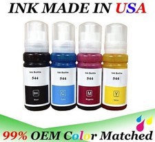 Vivid Colors Dye Ink non-OEM 544 For L3110 L3150 L3108 L3100 L3111 L3151 L3118