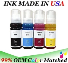 Vivid Colors Dye Ink (non-OEM) 544 For L3110 L3150 L3108 L3100 L3111 L3151 L3118