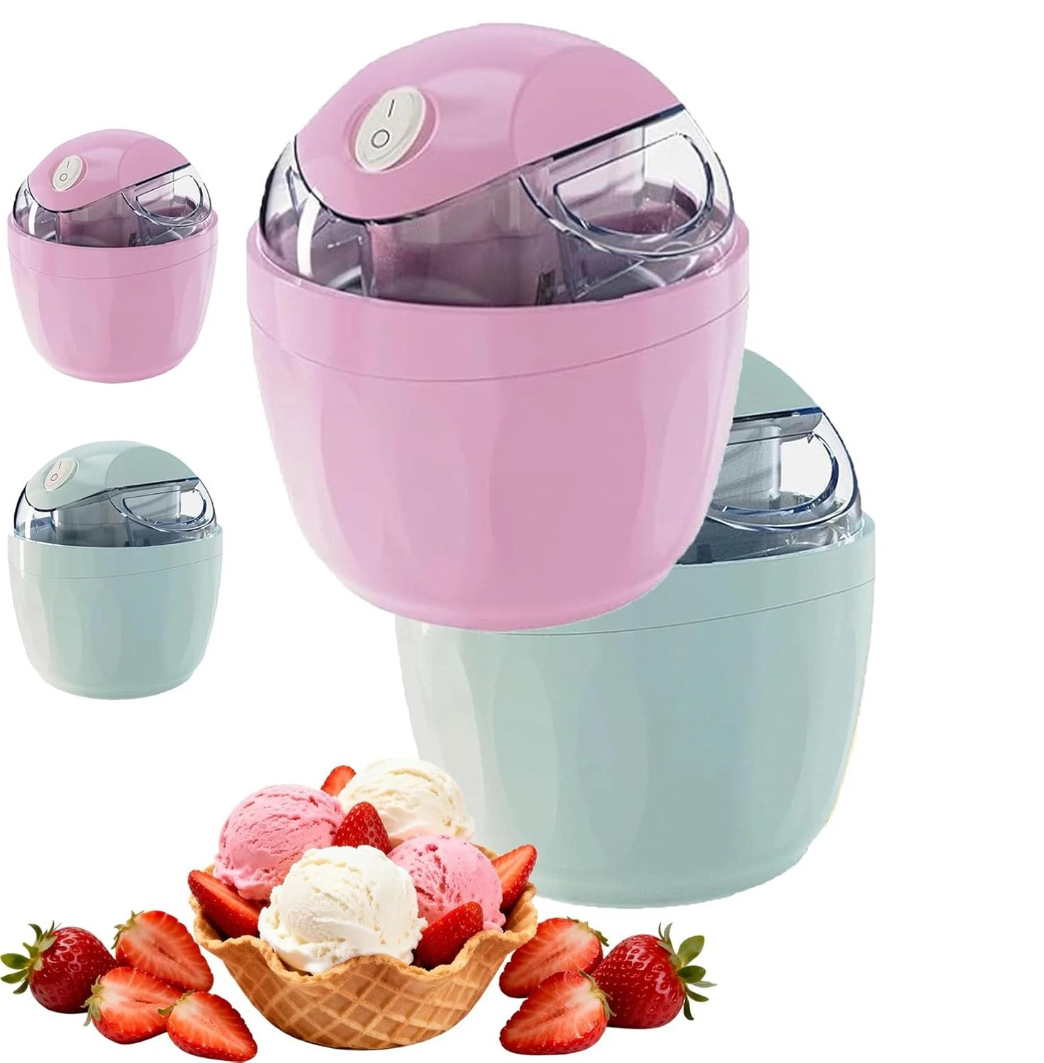 Small Home Mini Ice Cream Maker,Easy One-Touch Dessert Maker for Families
Opens in a new window or t