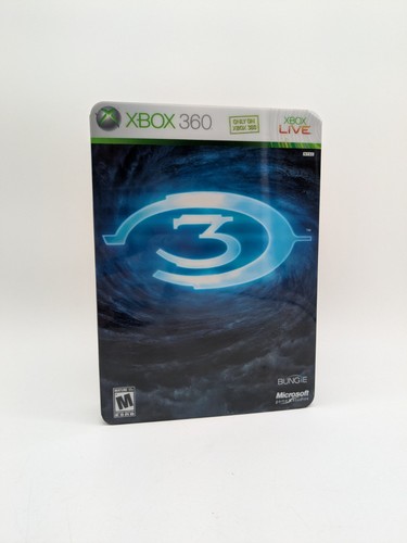 Halo 3 SteelBook Collectors Edition (Xbox 360) CIB Complete Tin A001