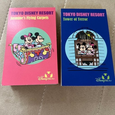 Tokyo Disney Resort Memo Pad Set of 2, MicKey & Minnie, Disney