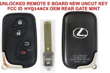 Oem Virgin Lexus Rx Gx460 Smart Uncut Key Unlocked Remote Fob Gne Board Hyq14acx