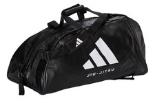 adidas 2in1 Bag Kickboxing black/white PU, adiACC051KB- BackPack - Ruck-Sack -