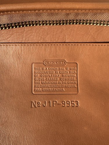 Vintage Coach Helen Bergs Legacy Seesack (Stil #9953) - Bild 10 von 12