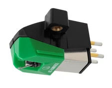 Audio-Technica AT-VM95E Dual Moving Magnet Turntable Phono Cartridge (Green)