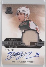 2011-12 Upper Deck The Cup Rookie 178/249 Brett Bulmer #165 Patch Auto l3b