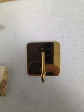 6 pcs GOLD Docrok Towel Holder Wall Mounted Bathroom Self Adhesive Hooks New