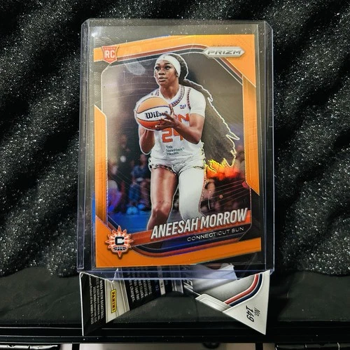 Panini 2025 Prizm WNBA Aneesah Morrow Orange /99 #79 Sun Color Matched