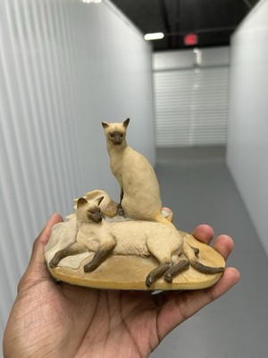 Siamese Cat Figurine Aynsley Mastercraft Pet figurine England Vintage Gothic