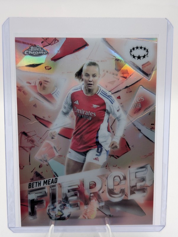2024-25 Topps Chrome Uefa Women's Champions League - Fierce Beth Mead #F-9