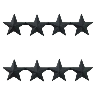 #ad #ad Navy Collar Device: Admiral 4 Star black metal $30.79