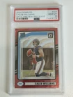 2024 Donruss #327 Caleb Williams Rated Rookie Optic Preview Red Wave PSA 10 RC