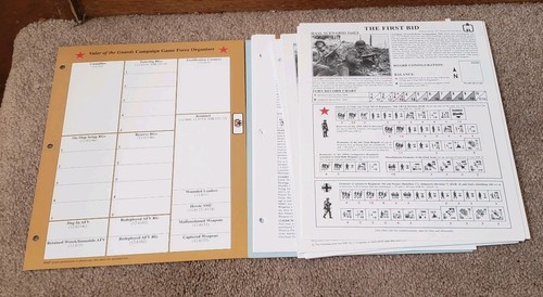 ASL Valor Of The Guards MMP Opened Unpunched - Picture 4 of 6