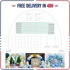 Balloon Arch Stand Kit Adjustable Frame 10 x 7.5 ft Party Decoration