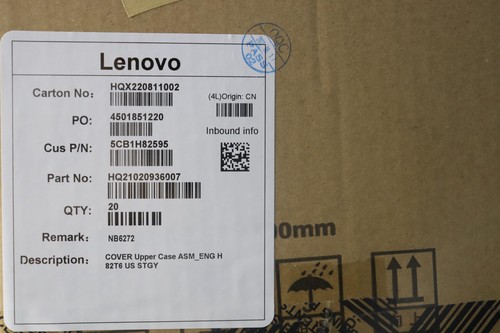 5CB1H82595 Upper Case ASM_ENG H 82T6 US STGY - Zdjęcie 3 z 4