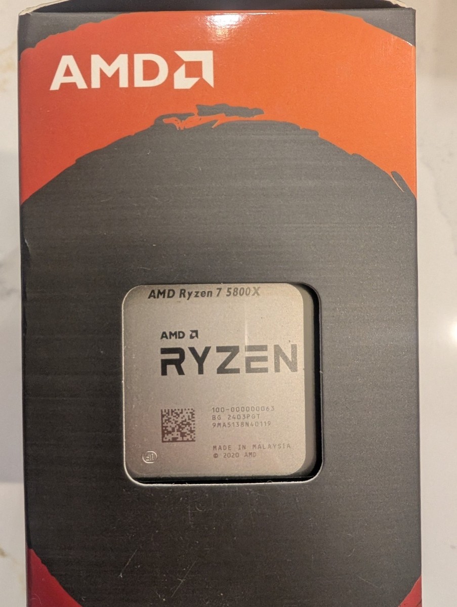 Buy AMD Ryzen 7 5800X Processor (4.7GHz, 8 Cores, Socket AM4) Box