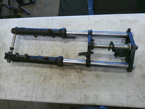 2013-2017 Kawasaki Ninja 300 300EX front forks suspension front end - Foto 18 di 18