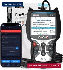 Innova 5210 OBD2 Scanner  Engine Code Reader, Battery Tester, Live Data, Oil Re