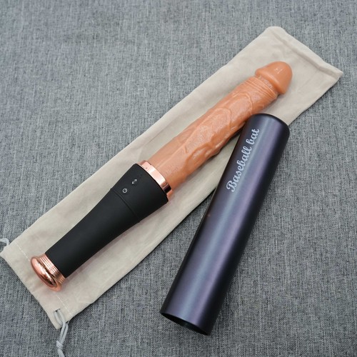 XL Telescopic Realistic Thrusting Dildo Vibrator G-spot Anal Sex Toys for Women - Picture 56 of 56