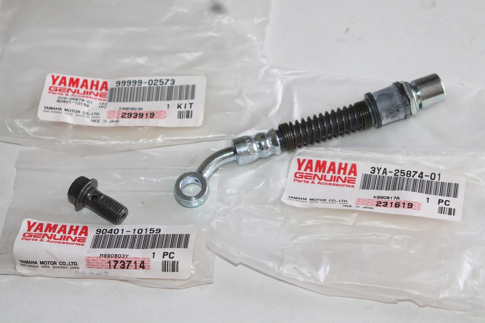 Supprimer le levier spongieux sur FJ1200 grâce au kit durite de frein d'origine
