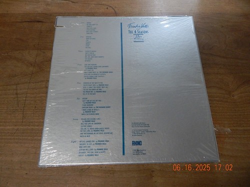 Frankie Valli and the 4 Seasons 25th Anniversary Album - SEALED - Picture 3 of 3