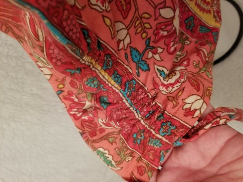 CJ Breeze Women Shirt Top Blouse Size XXL 2XL 2X Large Multicolor Paisley Floral - Picture 5 of 6