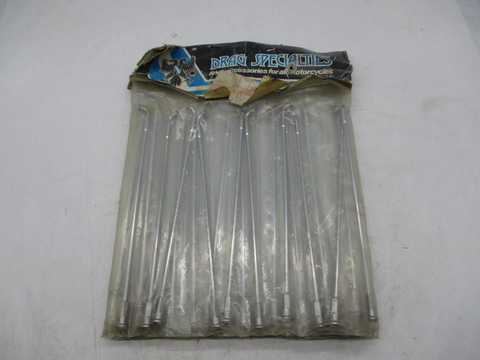 Harley Davidson Drag Specialties NOS Set of 19" FL FX Front Disc Spokes 380133 - Image 2 of 4