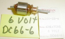 Pittman Slot Car DC66 Armature 6 Volt Epoxied 100-33-6 Original NOS