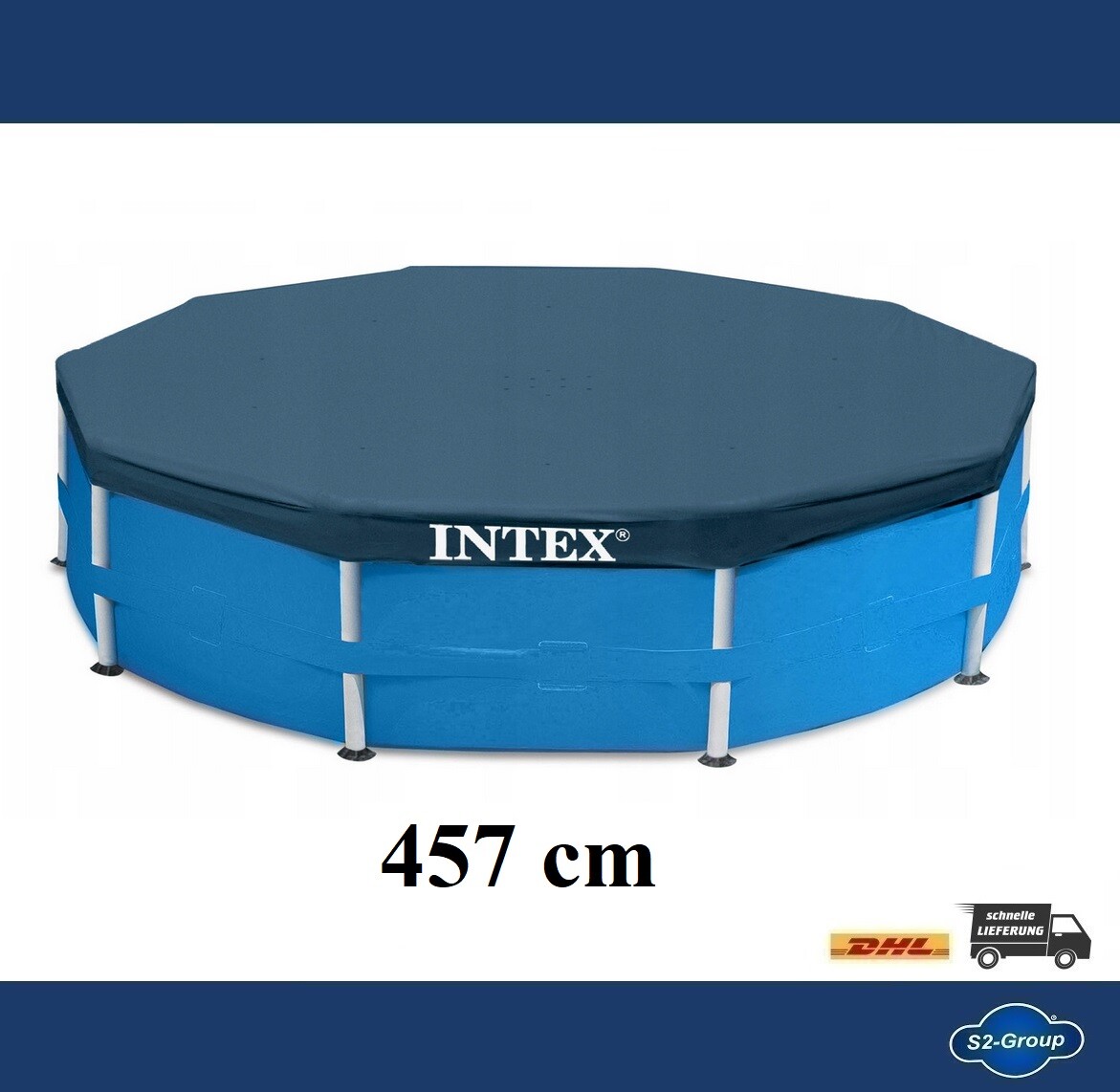Lona De Cubierta Intex Marco Piscina 305 366 457 Cm Cubierta De Piscina Lona De Cubierta De Piscina