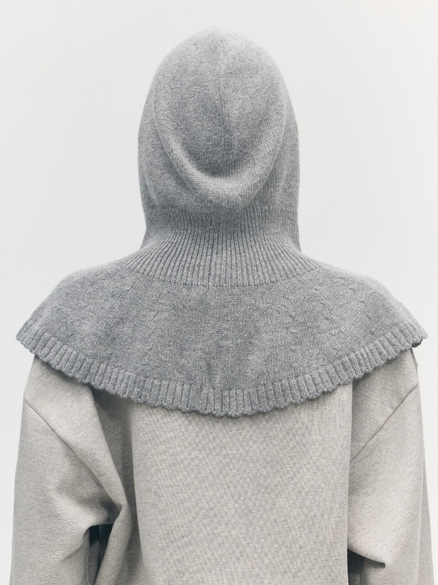 [Margesherwood ] / ☆ FLARED BALACLAVA / melange grey MARGE SHERWOOD FLARED BALACLAVA, GREY (100% AUTHENTIC) | eBay