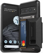  Pixel 7 Pro Case Semi-automatic sliding technology up to 3-4 cards 