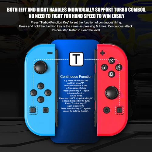 Für Nintendo Switch Joy-Con-Controller Links mit Rechts Wireless Gamepad 1 Paar - Bild 8 von 24