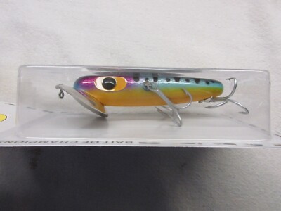 Leurre Pêche XL Fred Arbogast Muskie Jitterbug N°700 - Jaune Perch Bug Eye