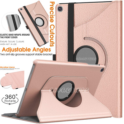 Lederhülle 360 drehbar Ständer Schutzhülle Samsung Galaxy Tab A 10.1 T510 T515 drehbar