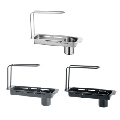 Adjustable Sink Shelf Organizer Rack for Efficient Kitchen Organization