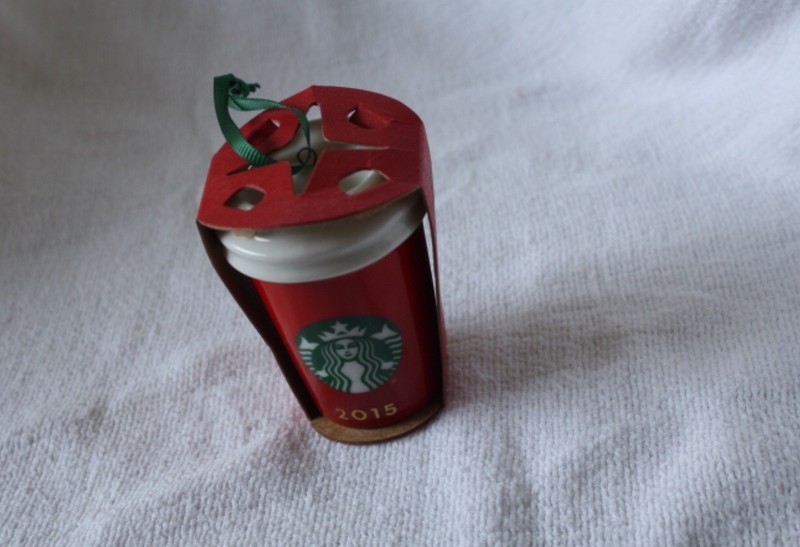 Starbucks Ornament Holiday 2015