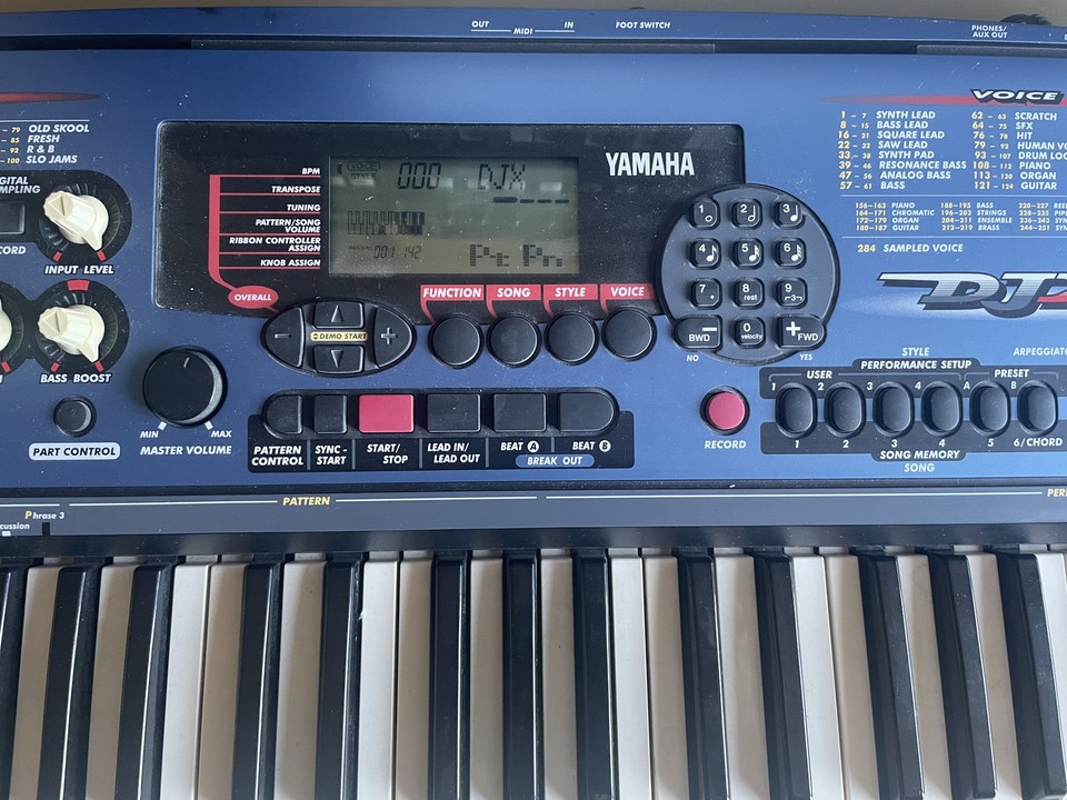 yamaha djx keyboard 61 keys, manual included, no stand eBay